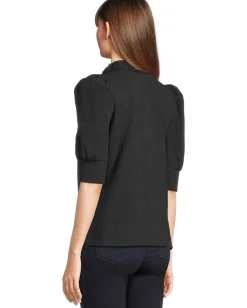 Lilly Pulitzer Elsey Knit Top Noir Wavy Knit Jacquard Discount