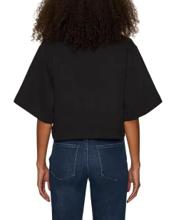 Women Sanctuary Embelished Semi Crop Tee