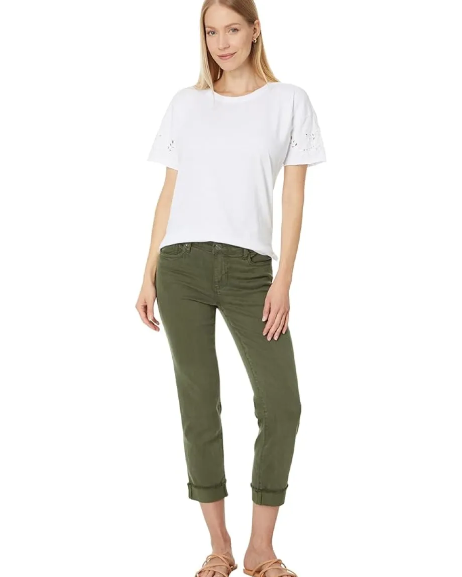 Mod-o-doc Embroidered Short Sleeve Crew Tee White Online