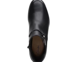 Clarks Emily2 Kaylie Black Leather