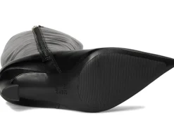 Naturalizer Emily Knee High Boots Black Leather Online