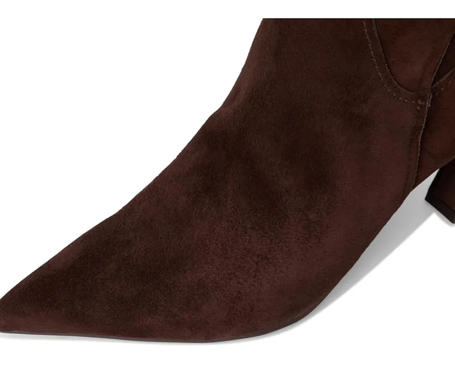 Naturalizer Emily Wide Calf Knee High Boots Chocolate Bar Brown Leather Hot