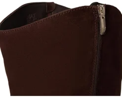 Naturalizer Emily Wide Calf Knee High Boots Chocolate Bar Brown Leather Hot