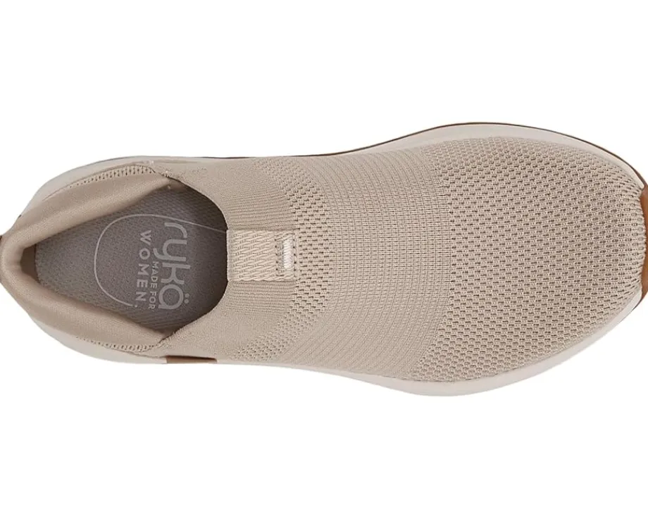 Ryka Encore Knit Slip On Sneaker Terra Taupe Hot