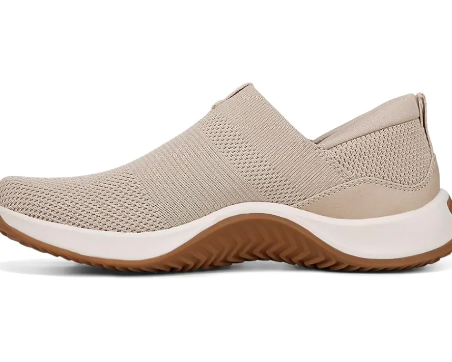 Ryka Encore Knit Slip On Sneaker Terra Taupe Hot