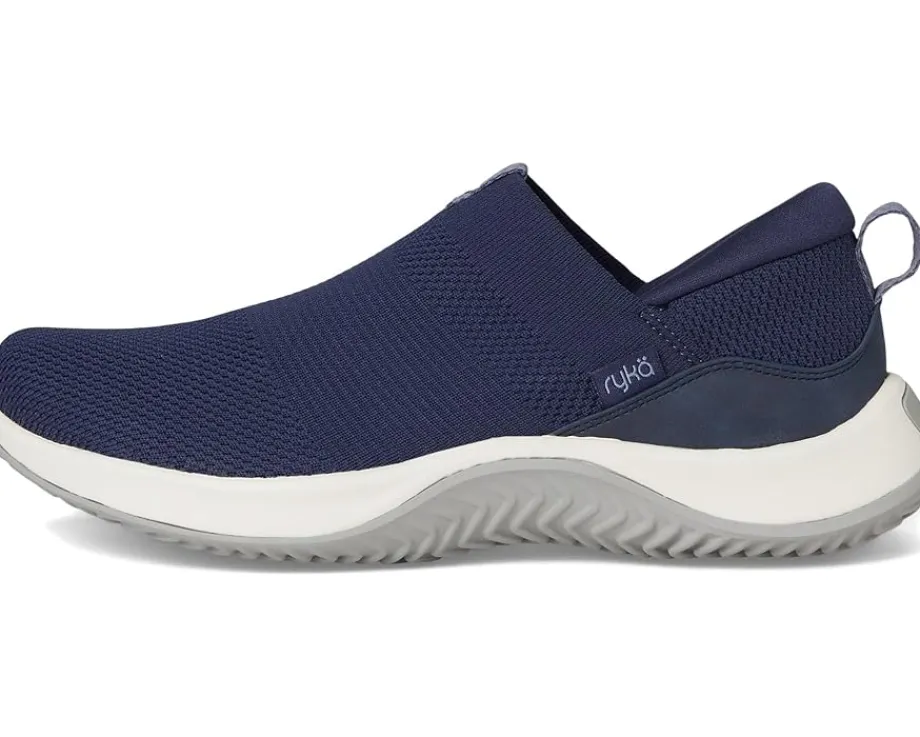 Ryka Encore Knit Slip On Sneaker Academy Blue Hot