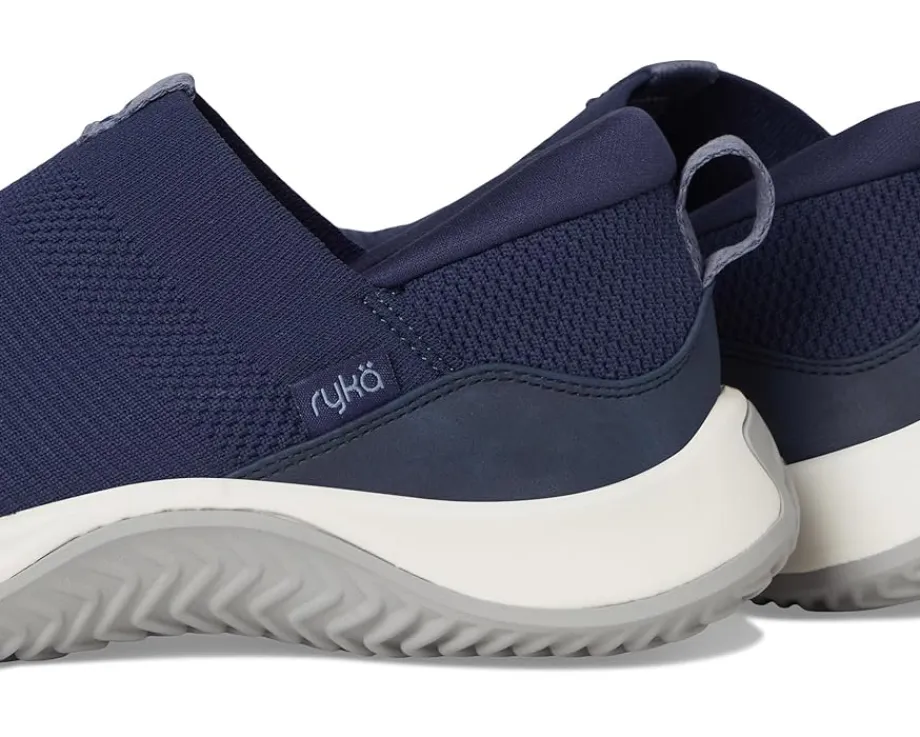 Ryka Encore Knit Slip On Sneaker Academy Blue Hot