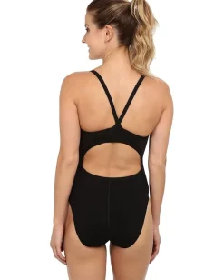 Speedo Endurance+ Flyback Training Suit Black/Black Hot