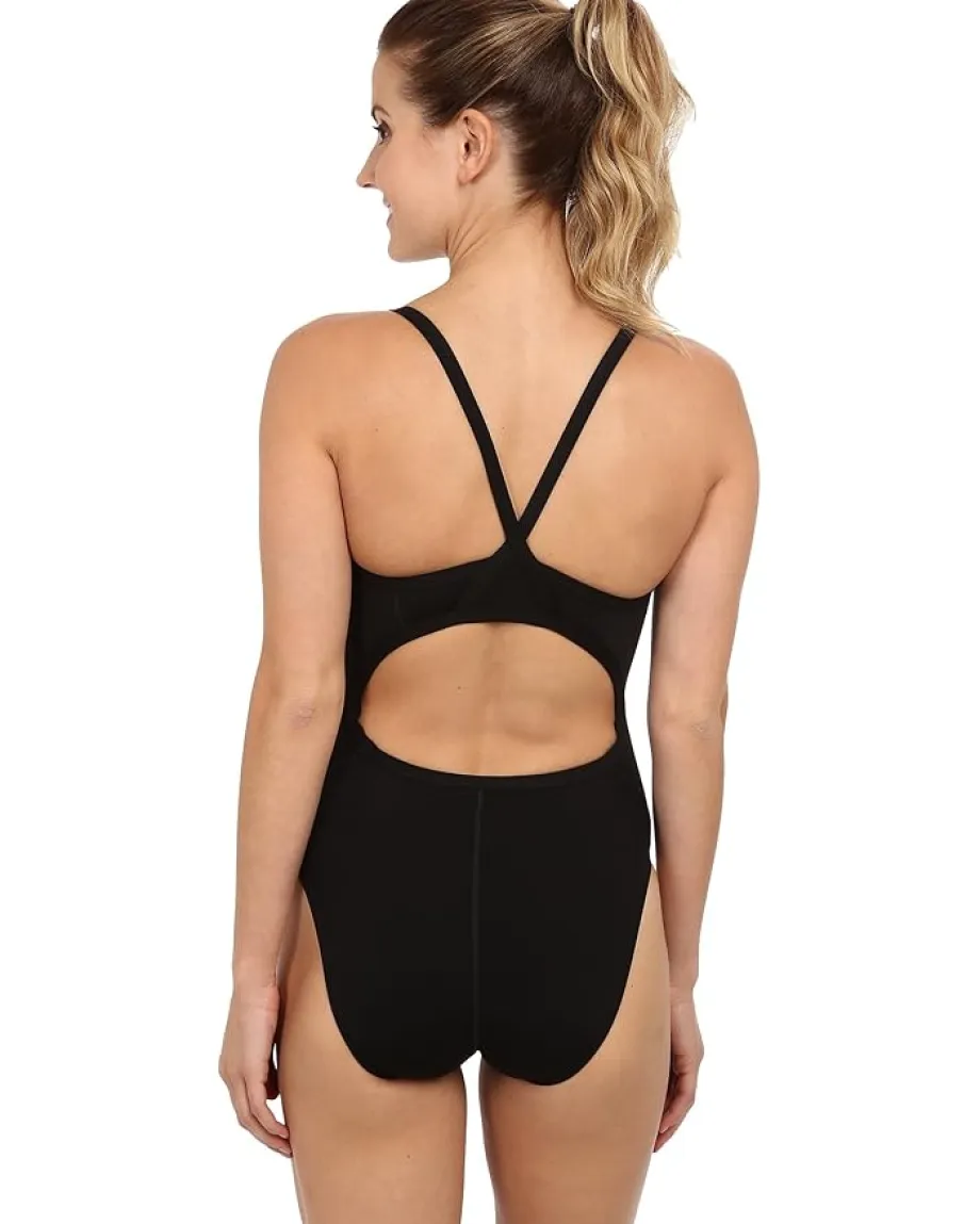 Speedo Endurance+ Flyback Training Suit Black/Black Hot