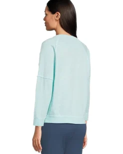 Women Elliott Lauren Enzyme Wash Jersey - Raglan Sleeve Tee with Seam Detail