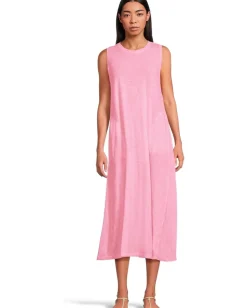 Elliott Lauren Enzyme Wash, Sleeveless Maxi Dress with Pockets Azalea Outlet