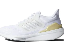 adidas EQ21 Run White/Matte Silver/Sandy Beige Metallic New