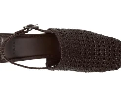 Vince Eris Ganache Woven Leather Clearance