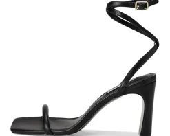 Steve Madden Eryka Black Leather New