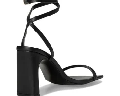 Steve Madden Eryka Black Leather New