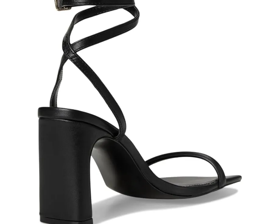 Steve Madden Eryka Black Leather New