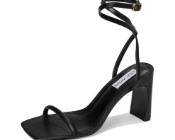 Steve Madden Eryka Black Leather New