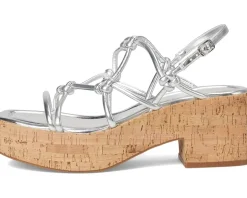 Kenneth Cole Reaction Essa Knots Silver Metallic Sale