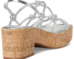 Kenneth Cole Reaction Essa Knots Silver Metallic Sale