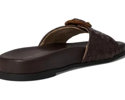 Women Jack Rogers Essex Slide - Embossed Leather