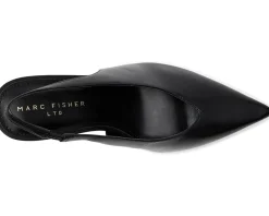 Marc Fisher LTD Esther Black Leather Discount