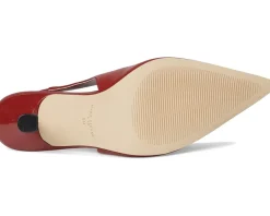 Marc Fisher LTD Esther Red Leather New