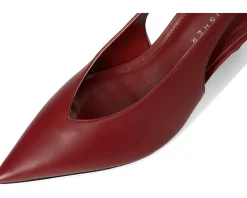 Marc Fisher LTD Esther Red Leather New