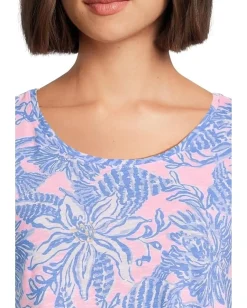 Lilly Pulitzer Etta Scoop Neck Conch Shell Pink Up Scale Hot