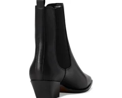 Steve Madden Evan Black Leather New