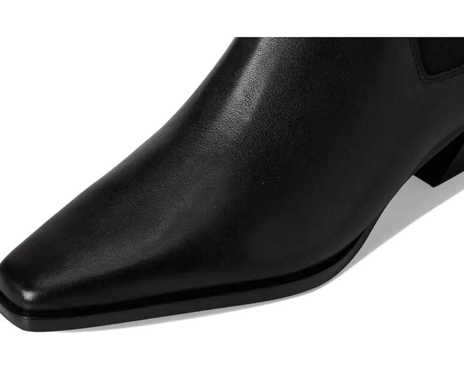 Steve Madden Evan Black Leather New