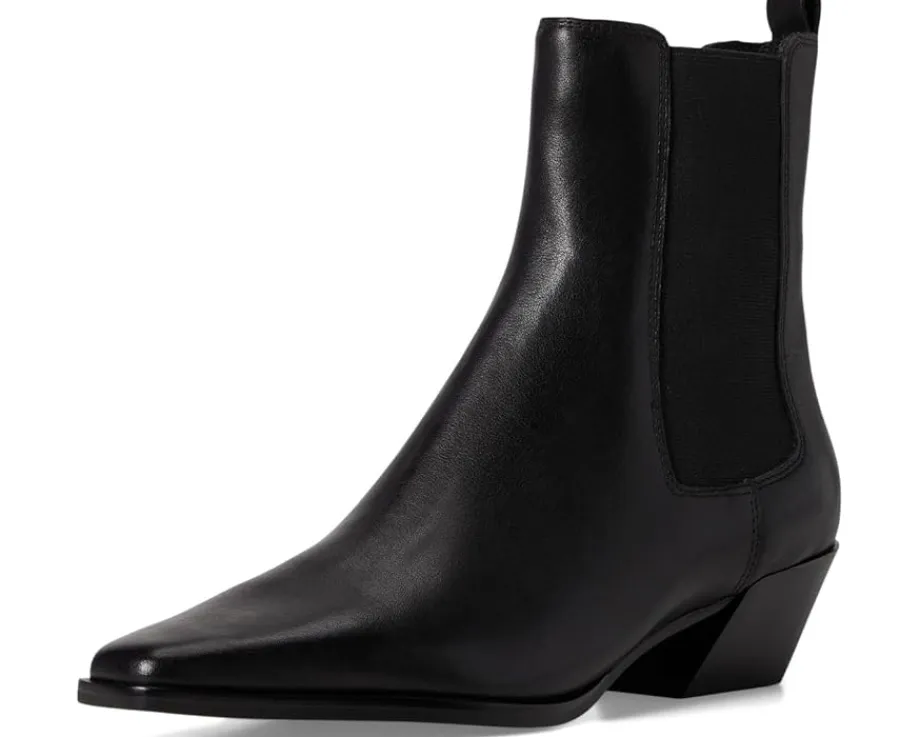 Steve Madden Evan Black Leather New