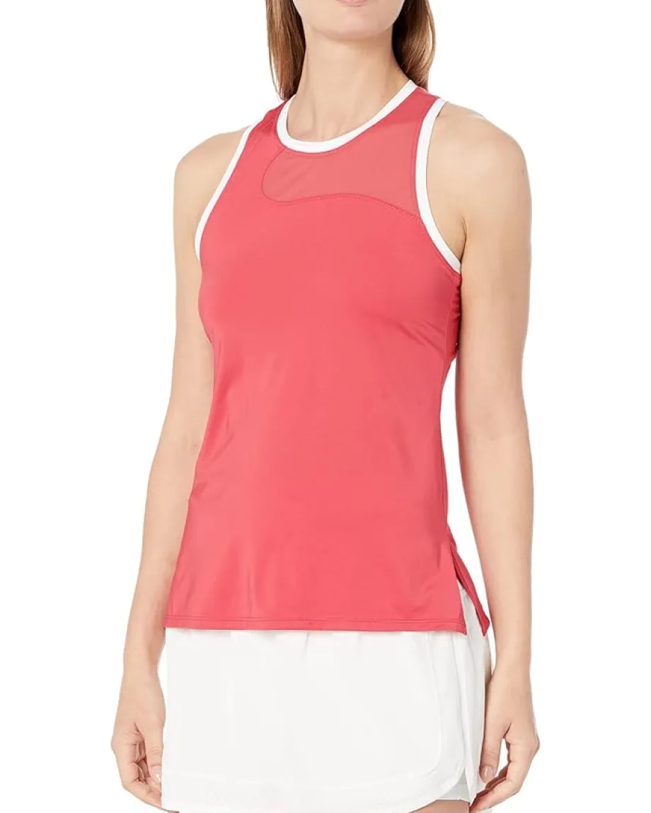 Tail Activewear Evelyn Racerback Tennis Tank Raspberry Wine Sale
