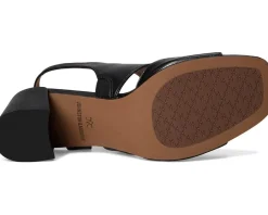 Johnston & Murphy Everly Asymmetrical Sandal Black New