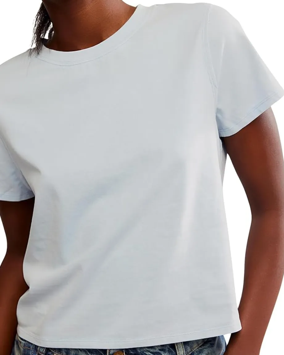 Free People Everyday Tee Ice Water