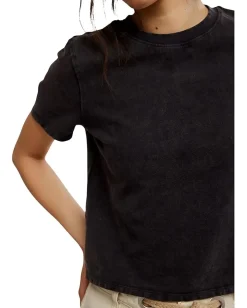 Free People Everyday Tee Black Best