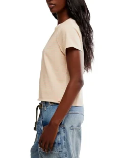 Women Free People Everyday Tee Stripe