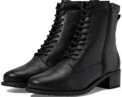 David Tate Expedition Black Pebble Grain Leather Discount