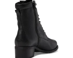 David Tate Expedition Black Pebble Grain Leather Discount