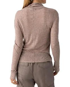 Women Sanctuary Exposed Seams Mock Neck