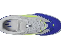 adidas F50 Freestyle Messi Indoor Soccer Cleats Silver Metallic/Solar Yellow/Lucid Blue New