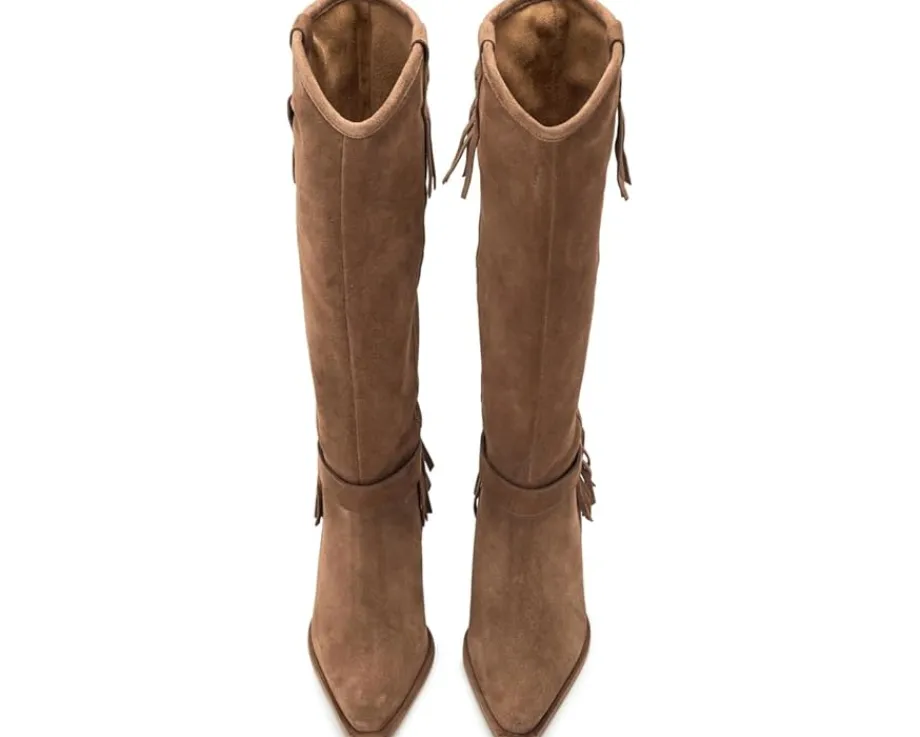 Women Free People Faith Fringe Western Boots