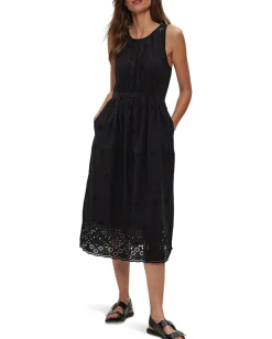 Michael Stars Faith Midi Dress Black Online