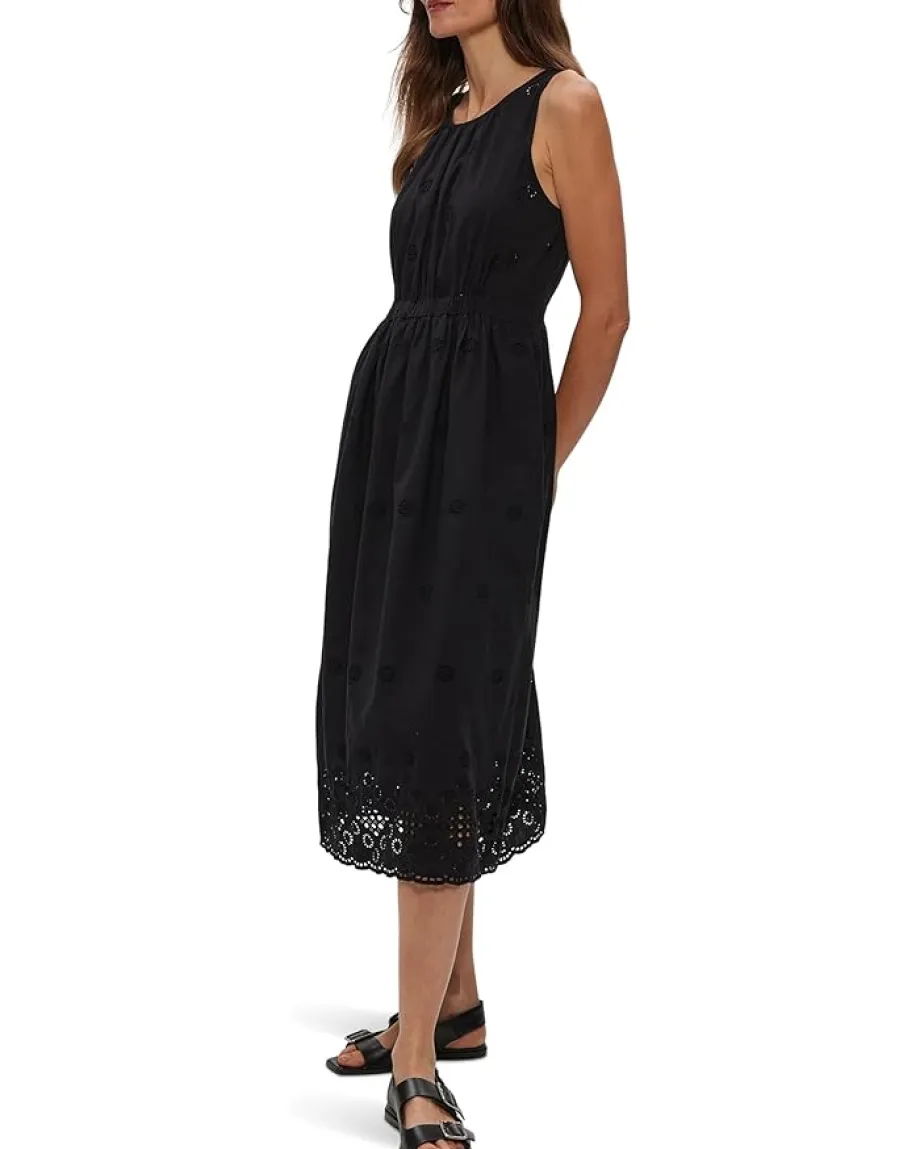 Michael Stars Faith Midi Dress Black Online