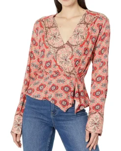 Women Free People Falling For You Top