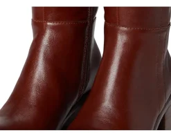 Naturalizer Fannie Boots Deep Saddle Tan Leather Sale