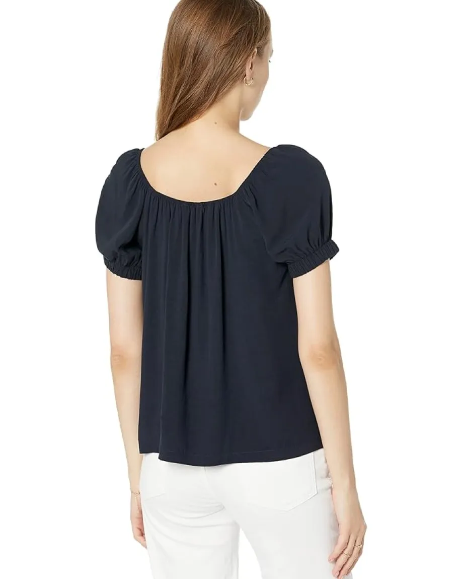 Splendid Farrah Top Navy Hot