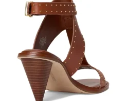 Women Vince Camuto Faunie Studded Cone Heel Sandals