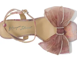 Blue by Betsey Johnson Fawn Nude Floral