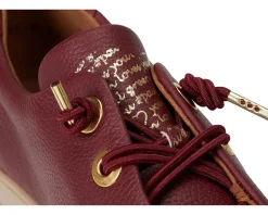 Paul Green Faye Sneakers Wine Leather New