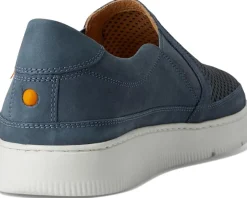 Samuel Hubbard Featherlight Laguna Slip-On Steel Blue Nubuck